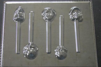 368sp Incredible Family Chocolate Candy Lollipop Mold